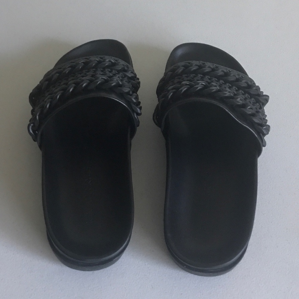 {Kendall + Kylie} Shiloh Leather Slide Sandals - Picture 3 of 6